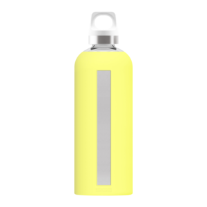 STAR Trinkflasche glas gelb 0.85l